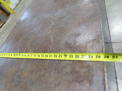 1/4" Top Steel Fabrication Welding Layout Table Work Bench 11' 4"L 30"D 25"H