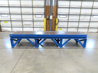 1/4" Top Steel Fabrication Welding Layout Table Work Bench 11' 4"L 30"D 25"H