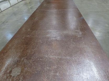 5/16" Top Steel Fabrication Welding Layout Table Work Bench 10' 2"L 31"D 33"H