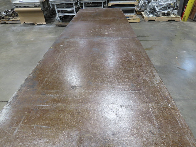 5/16" Top Steel Fabrication Welding Layout Table Work Bench 10'L 31"D 33"H
