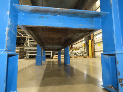 5/16" Top Steel Fabrication Welding Layout Table Work Bench 10'L 31"D 33"H