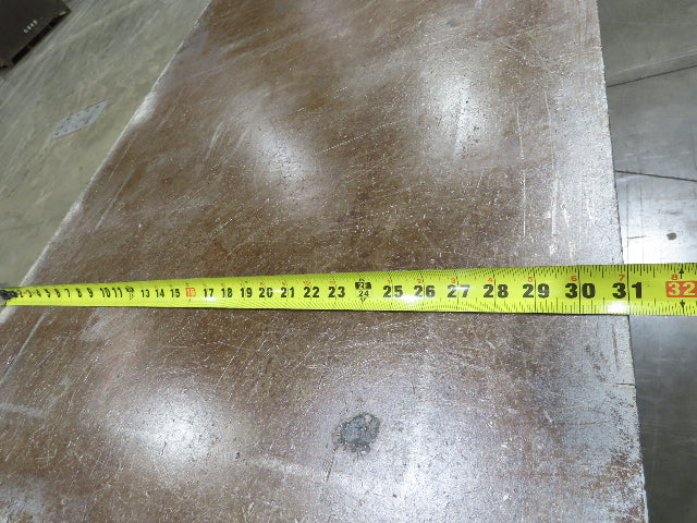 5/16" Top Steel Fabrication Welding Layout Table Work Bench 10'L 31"D 33"H
