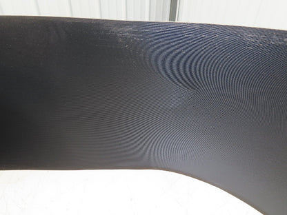 15.5"W x 291' Grooved Conveyor Belt 2-Ply Black Ribbed PVC Rubber Grip Top 291Ft