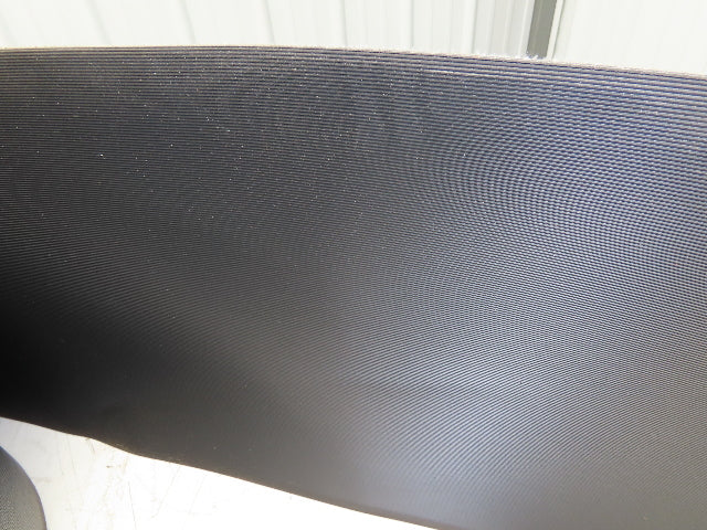 15.5"W x 291' Grooved Conveyor Belt 2-Ply Black Ribbed PVC Rubber Grip Top 291Ft