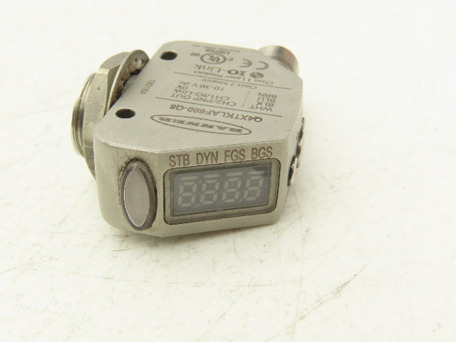 Banner Q4XTKLAF600-Q8 Photoelectric Laser Proximity Sensor 10-30VDC