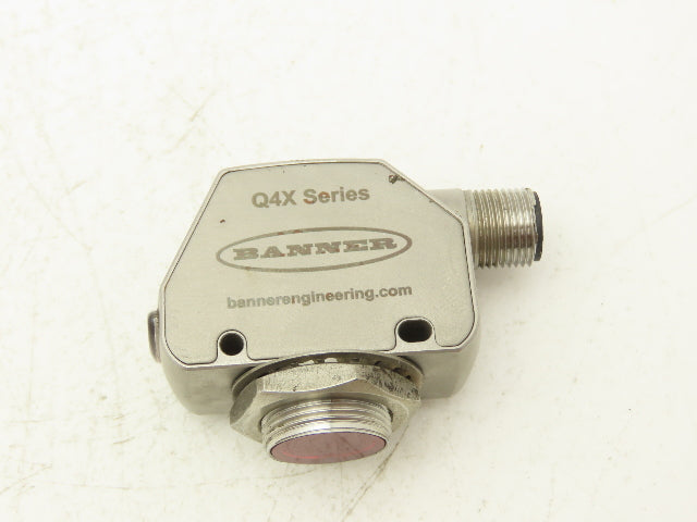 Banner Q4XTKLAF600-Q8 Photoelectric Laser Proximity Sensor 10-30VDC