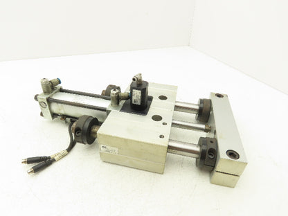 PHD SDB25X3-GI-H47-J2-J6-M-PB Linear Guided Pneumatic Air Cylinder 3" Stroke