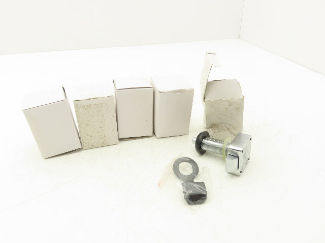 BRD Supply SCM201BK Button Slam Latch Non-Locking Spring Loaded Latch Lot of 5