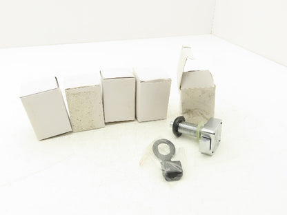 BRD Supply SCM201BK Button Slam Latch Non-Locking Spring Loaded Latch Lot of 5