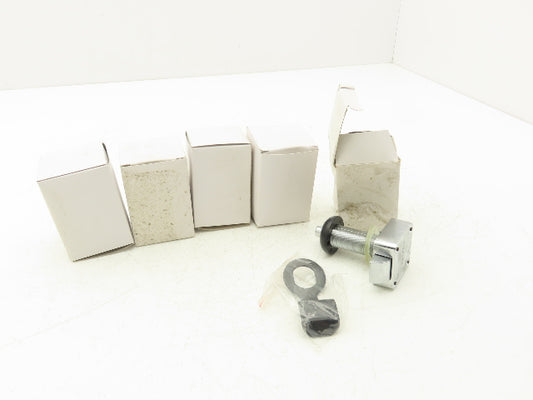 BRD Supply SCM201BK Button Slam Latch Non-Locking Spring Loaded Latch Lot of 5