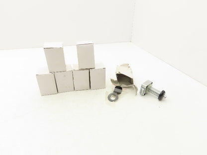 BRD Supply SCM201BK Button Slam Latch Non-Locking Spring Loaded Latch Lot of 7