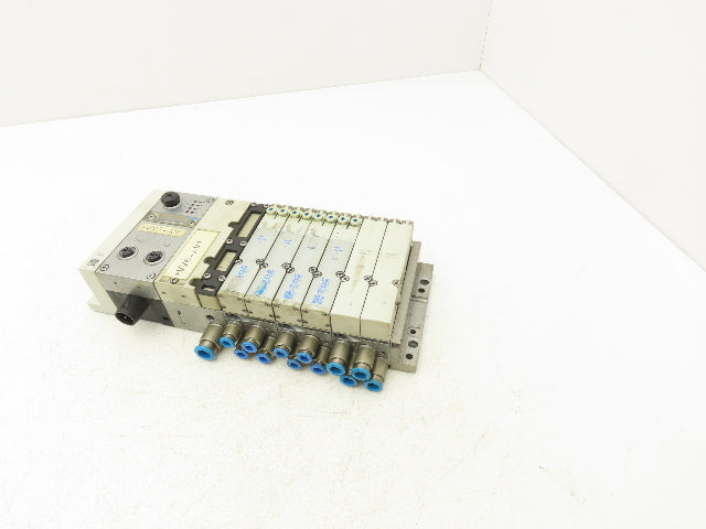 Festo VMPA2-FB-EMS-4 Solenoid Valve Manifold 24VDC w/Bus Node CPX-FB33