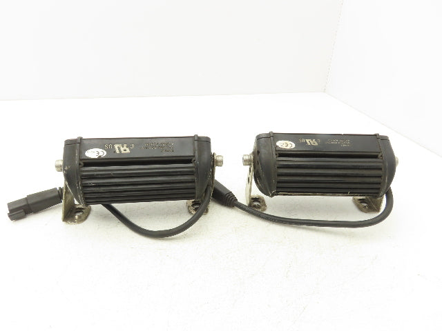 Redzone SA6001 Electric Forklift Safety Warning Light Straight Line Red Lot of 2