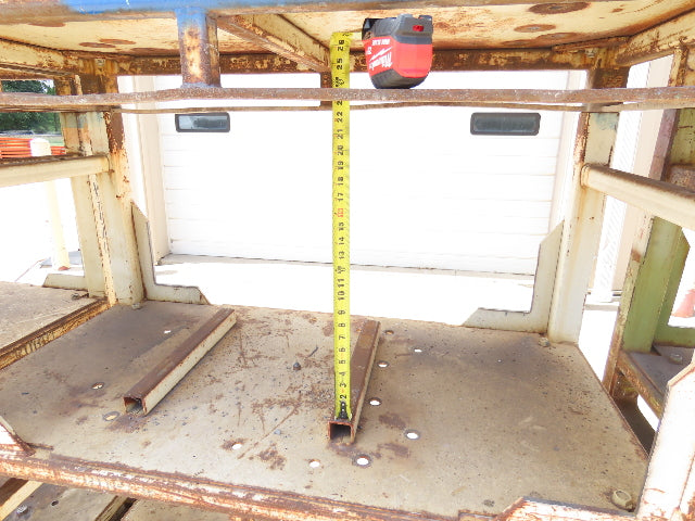 Portable Steel Stack Rack 59"W x 30"D Forklift Stackable Storage  Lot of 18