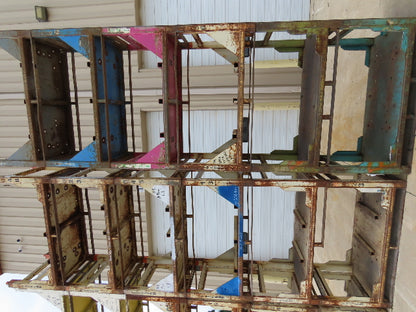 Portable Steel Stack Rack 59"W x 30"D Forklift Stackable Storage  Lot of 18