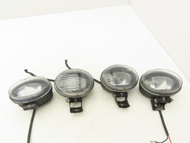 Beast Forklift Safety Warning Light Straight Line Blue Lot of 4 READ