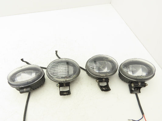 Beast Forklift Safety Warning Light Straight Line Blue Lot of 4 READ
