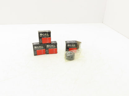 McGill MCYR 17S Crowned Yoke Roller Cam Follower Bearing 17mm Bore LOT OF 4