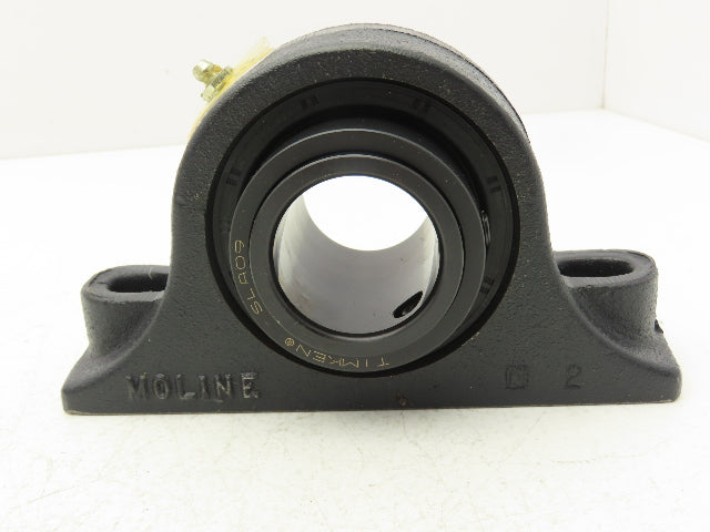 Moline 19221111 Pillow Block Bearing Heavy Duty SKF 1-11/16" Bore Set Screw