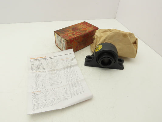 Moline 19221111 Pillow Block Bearing Heavy Duty SKF 1-11/16" Bore Set Screw