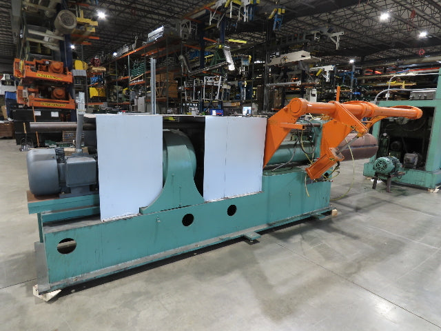 American Steel Line Sheet Metal Roll Forming Slitter Machine w/Coiler & Rewinder