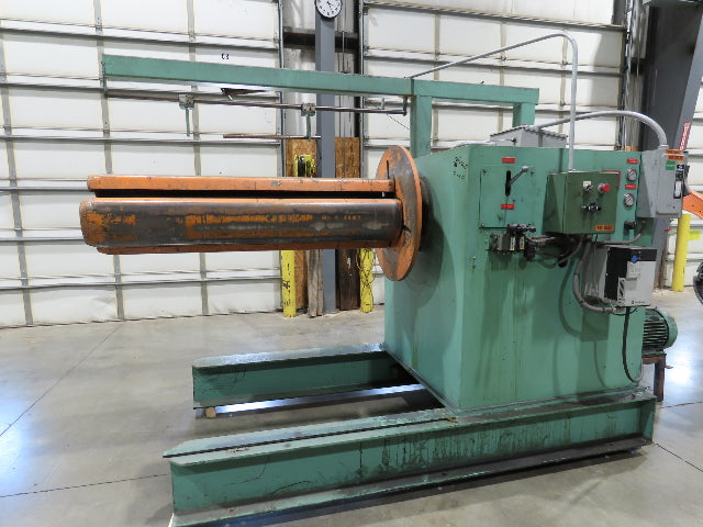 American Steel Line Sheet Metal Roll Forming Slitter Machine w/Coiler & Rewinder