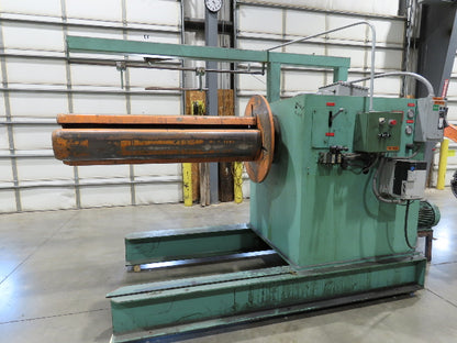 American Steel Line Sheet Metal Roll Forming Slitter Machine w/Coiler & Rewinder