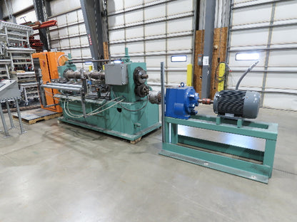 American Steel Line Sheet Metal Roll Forming Slitter Machine w/Coiler & Rewinder