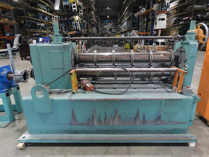 American Steel Line Sheet Metal Roll Forming Slitter Machine w/Coiler & Rewinder