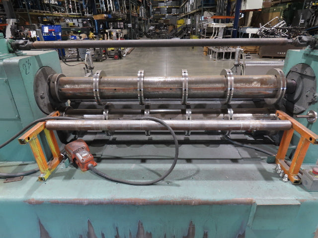 American Steel Line Sheet Metal Roll Forming Slitter Machine w/Coiler & Rewinder