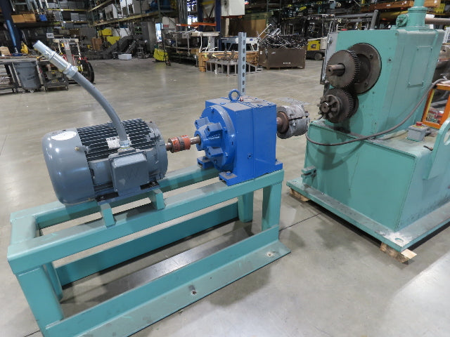 American Steel Line Sheet Metal Roll Forming Slitter Machine w/Coiler & Rewinder