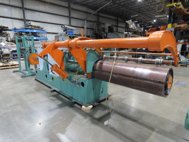 American Steel Line Sheet Metal Roll Forming Slitter Machine w/Coiler & Rewinder