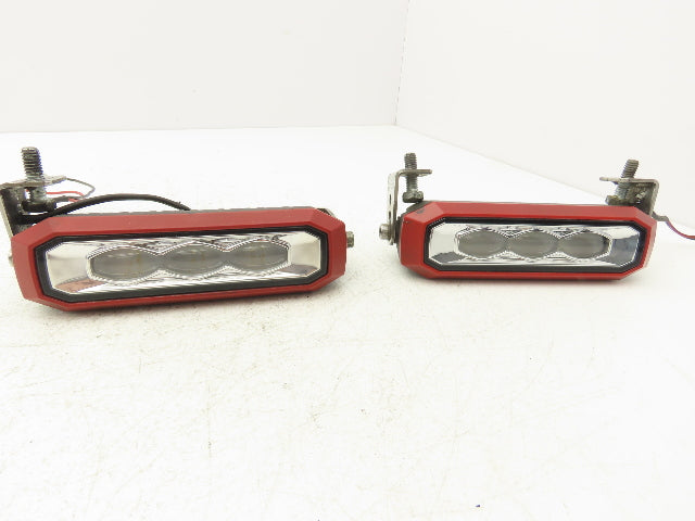 01331010 Forklift Safety Warning Light Straight Line Red Keep Out Zone Lot of 2