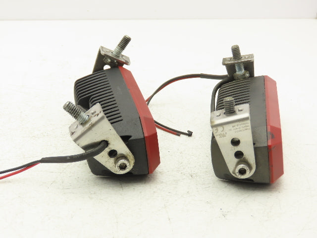 01331010 Forklift Safety Warning Light Straight Line Red Keep Out Zone Lot of 2