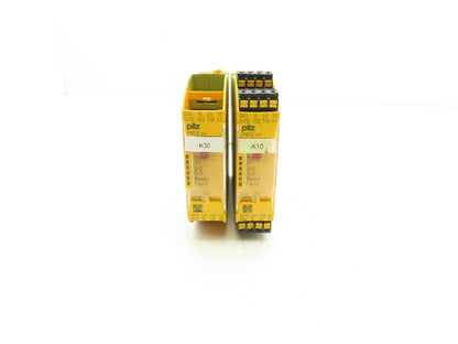 Pilz PNOZ s4 C Safety Relay PNOZSIGMA Series 24VDC Spring Cage Lot of 2 -READ