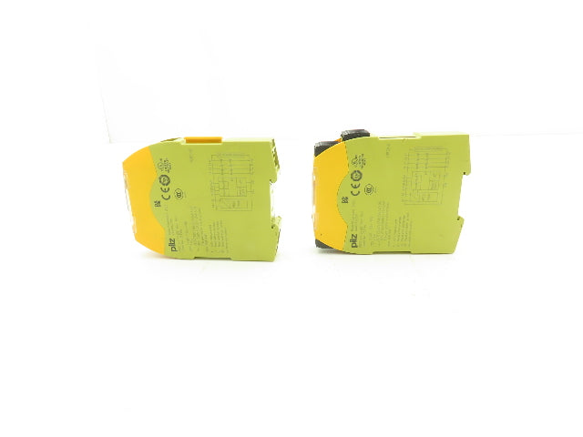 Pilz PNOZ s4 C Safety Relay PNOZSIGMA Series 24VDC Spring Cage Lot of 2 -READ