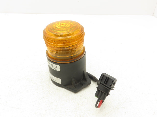 Linde 7919052604 Forklift Safety Flashing Strobe Warning Light Amber 12-80VDC