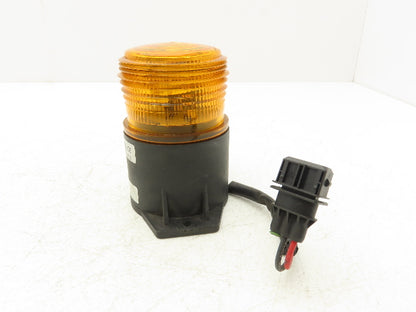 Linde 7919052604 Forklift Safety Flashing Strobe Warning Light Amber 12-80VDC