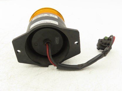 Linde 7919052604 Forklift Safety Flashing Strobe Warning Light Amber 12-80VDC
