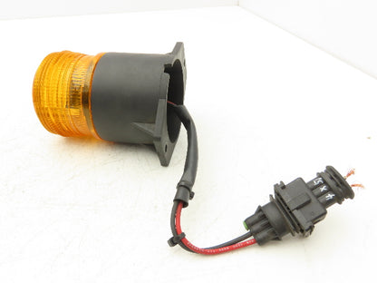 Linde 7919052604 Forklift Safety Flashing Strobe Warning Light Amber 12-80V READ