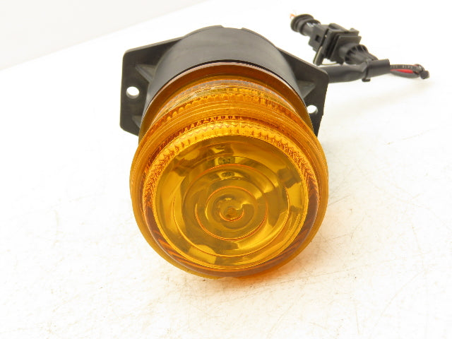 Linde 7919052604 Forklift Safety Flashing Strobe Warning Light Amber 12-80V READ