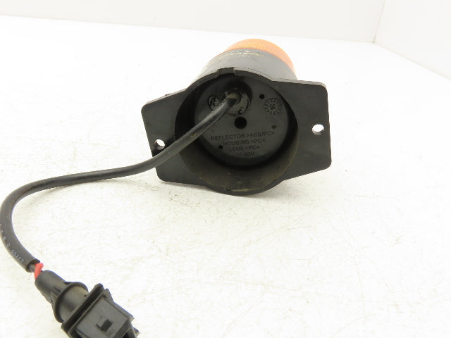 Linde 791 9052 625 Forklift Safety Flashing Strobe Warning Light Amber 10-80VDC