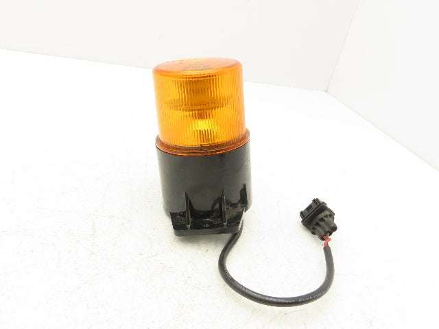 Linde 791 9052 625 Forklift Safety Flashing Strobe Warning Light Amber 10-80VDC