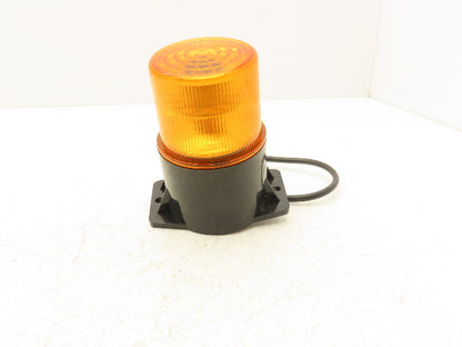 Linde 791 9052 625 Forklift Safety Flashing Strobe Warning Light Amber 10-80VDC
