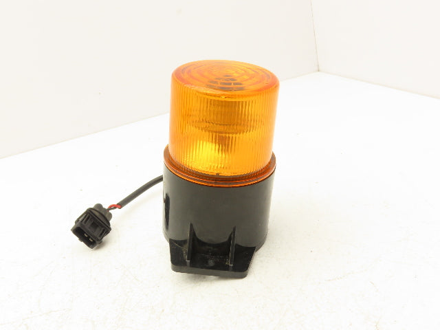 Linde 791 9052 625 Forklift Safety Flashing Strobe Warning Light Amber 10-80VDC