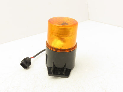 Linde 791 9052 625 Forklift Safety Flashing Strobe Warning Light Amber 10-80VDC