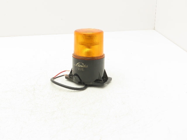 Linde 791 9052 625 Forklift Safety Flashing Strobe Light Amber 10-80V READ