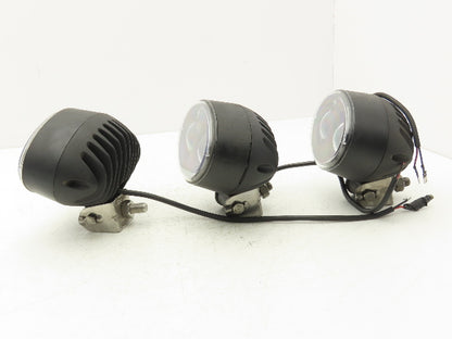 Intella Parts 01291296 Forklift Safety Warning Light Blue Dot 9-96V LED Lot Of 3