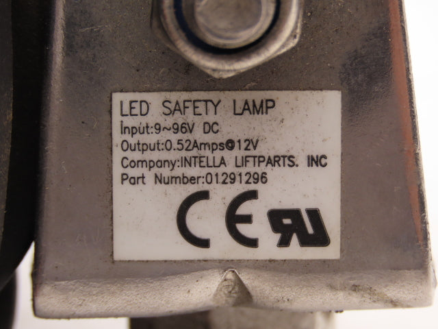 Intella Parts 01291296 Forklift Safety Warning Light Blue Dot 9-96V LED Lot Of 3
