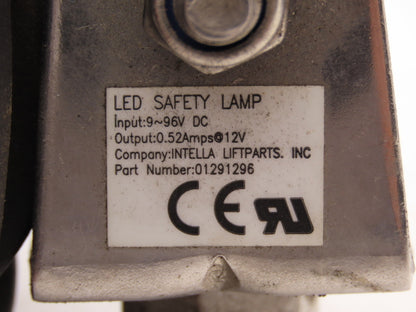 Intella Parts 01291296 Forklift Safety Warning Light Blue Dot 9-96V LED Lot Of 3